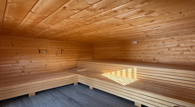 Slider Sauna innen